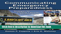 Read Communicating Emergency Preparedness: Strategies for Creating a Disaster Resilient Public