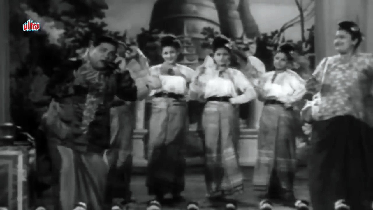 Mere Piya Gaye Rangoon - Shamshad Begum, C. Ramchandra, Patanga, Romantic Song -