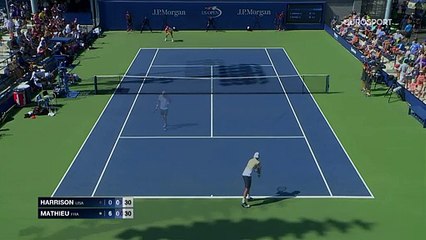 ABD Açık: Christian Harrison - Paul-Henri Mathieu (Özet)