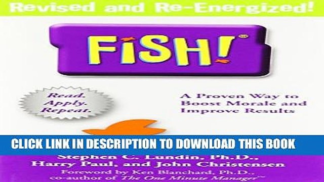 [PDF] Fish: A Proven Way to Boost Morale and Improve Results Full Collection