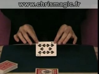 Lévitation de carte - Chrismagic