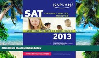 Big Deals  Kaplan SAT 2013  Best Seller Books Most Wanted