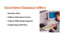 Seachline Database Pvt. Ltd. Provide Work at Home, Data Entry, Part time job in India