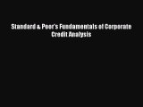 [PDF] Standard & Poor's Fundamentals of Corporate Credit Analysis Popular Colection