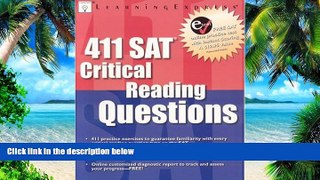 Big Deals  411 SAT Critical Reading Questions  Free Full Read Best Seller