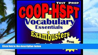 Big Deals  COOP-HSPT Test Prep Essential Vocabulary Review--Exambusters Flash Cards--Workbook 1 of