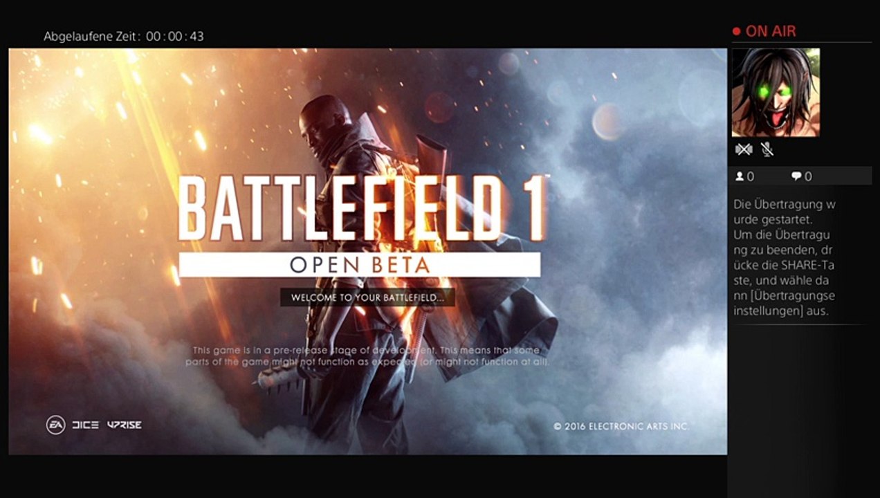 Ps4-live-Übertragung von the_cydion