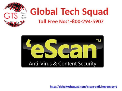 Support For Escan Antivirus Call@ 1-800-294-5907(Toll Free)