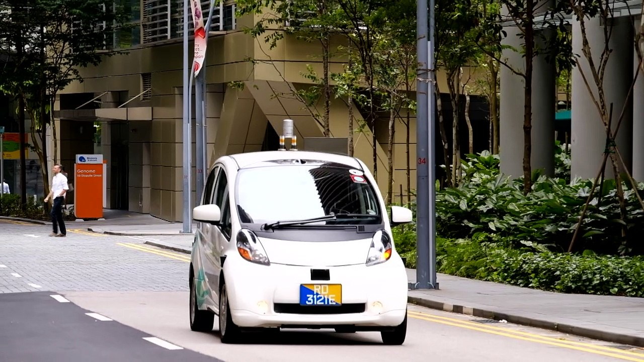 Führerlose Taxis im Stadtverkehr