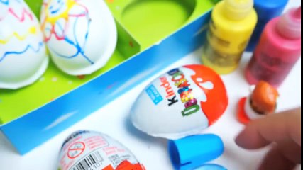 Coloring Easter Eggs Big Video Compilation