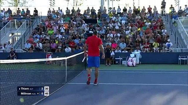 ABD Açık: Dominic Thiem - John Millman (Özet)