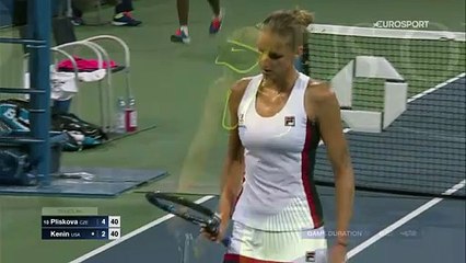 ABD Açık: Karolina Pliskova - Sofia Kenin (Özet)