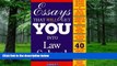 Big Deals  Essays That Will Get You into Law School  Free Full Read Best Seller