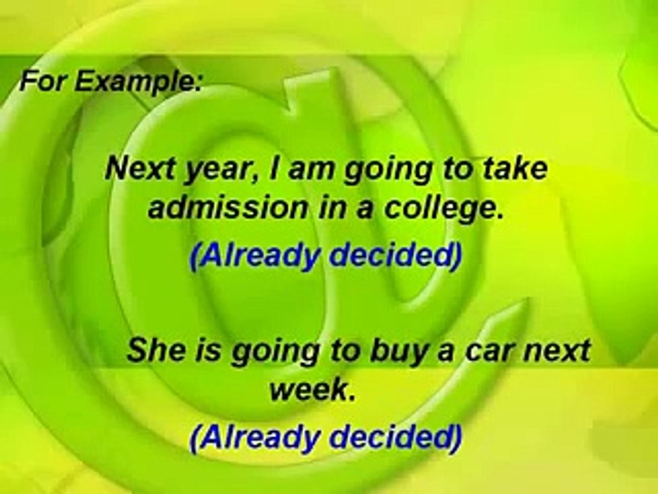 35 ii AtoZ of English  Unit 35  Difference Between Will and Be Going To Video Tutorial in Urdu