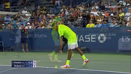 ABD Açık: Nick Kyrgios - Aljaz Bedene (Özet)