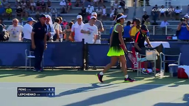 ABD Açık: Shuai Peng - Varvara Lepchenko (Özet)