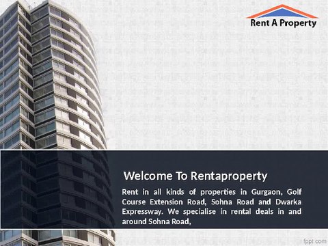 2BHK on Rent in Unitech Residences Sector 33 Gurgaon