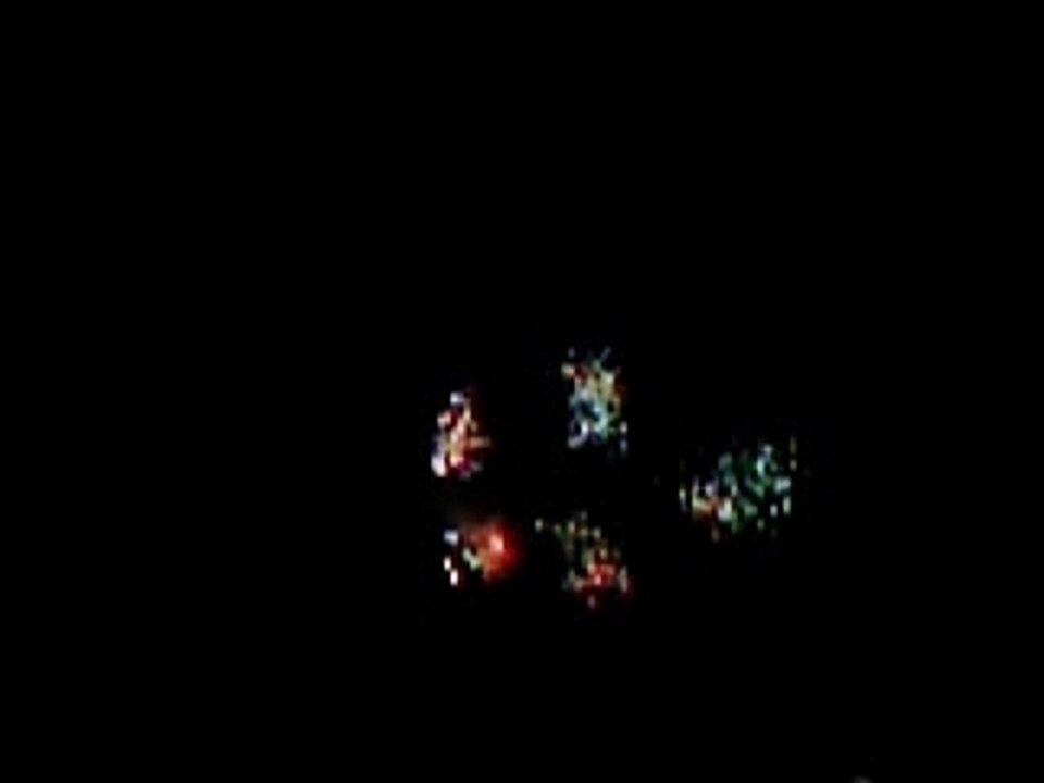 Feux d'artifices à Fribourg (01.08.2007)