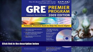 Big Deals  Kaplan GRE Exam 2009 Premier Program (w/ CD-ROM) (Kaplan GRE Premier Program (W/CD))