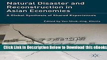 [PDF] Natural Disaster and Reconstruction in Asian Economies: A Global Synthesis of Shared