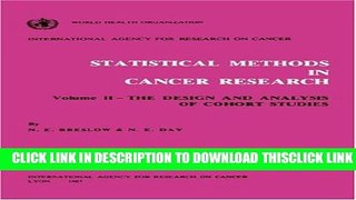 [Read] Statistical Methods in Cancer Research: Volume II: The Design and Analysis of Cohort