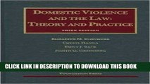 [PDF] Domestic Violence and the Law (University Casebook Series) Full Colection