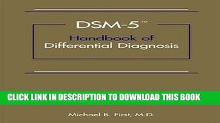 Collection Book DSM-5(tm) Handbook of Differential Diagnosis