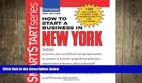 READ book  How to Start a Business in New York (How to Start a Business in New York (Etrm))