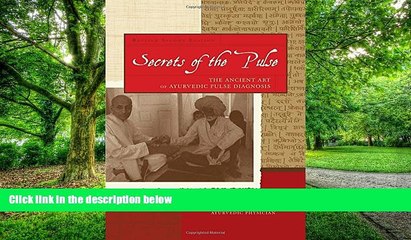 Big Deals  Secrets of the Pulse: The Ancient Art of Ayurvedic Pulse Diagnosis  Free Full Read Best