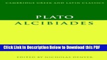 [Read] Plato: Alcibiades Free Books