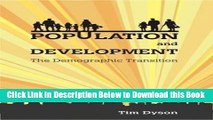 [PDF] Population and Development: The Demographic Transition Free Books