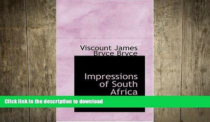 READ THE NEW BOOK Impressions of South Africa READ EBOOK