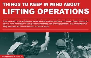 What to remember about lifting operations