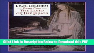 [Read] Poems From Lord Of The Rings Ebook Online