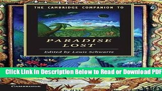 [Download] The Cambridge Companion to Paradise Lost Popular Online