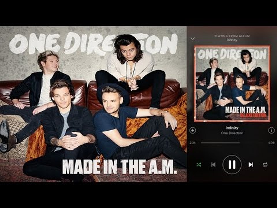 One Direction - Infinity & Also Announces New Album 'Made In The AM'