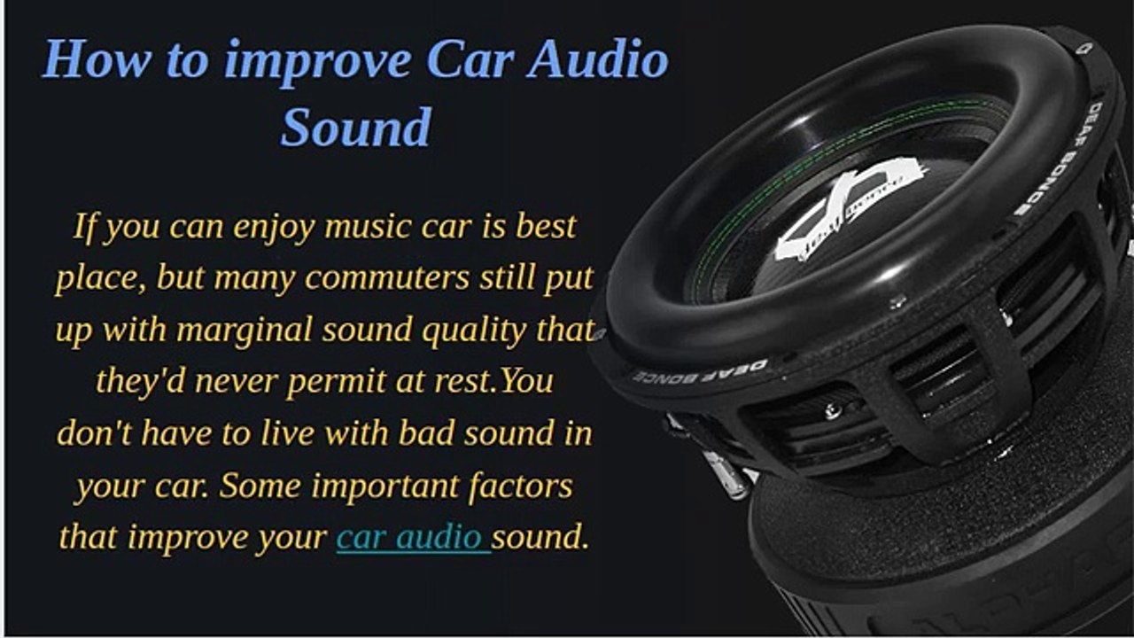 Car Audio System