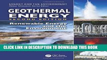 [PDF] Geothermal Energy: Renewable Energy and the Environment, Second Edition Full Online