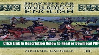 [Get] Shakespeare and the French Borders of English Free Online