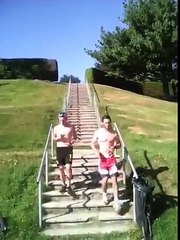 L'exercice de l'escalier