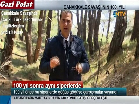 ÇANAKKALE SAVAŞINDA ÇARIKLI TÜRK ASKERLERİNE YILDIZLI İNGİLİZ TUZAĞI