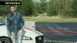 Can You Beat F1 Star Romain Grosjean in a Jaguar XF by PRMotor TV Channel [HD, 720p]