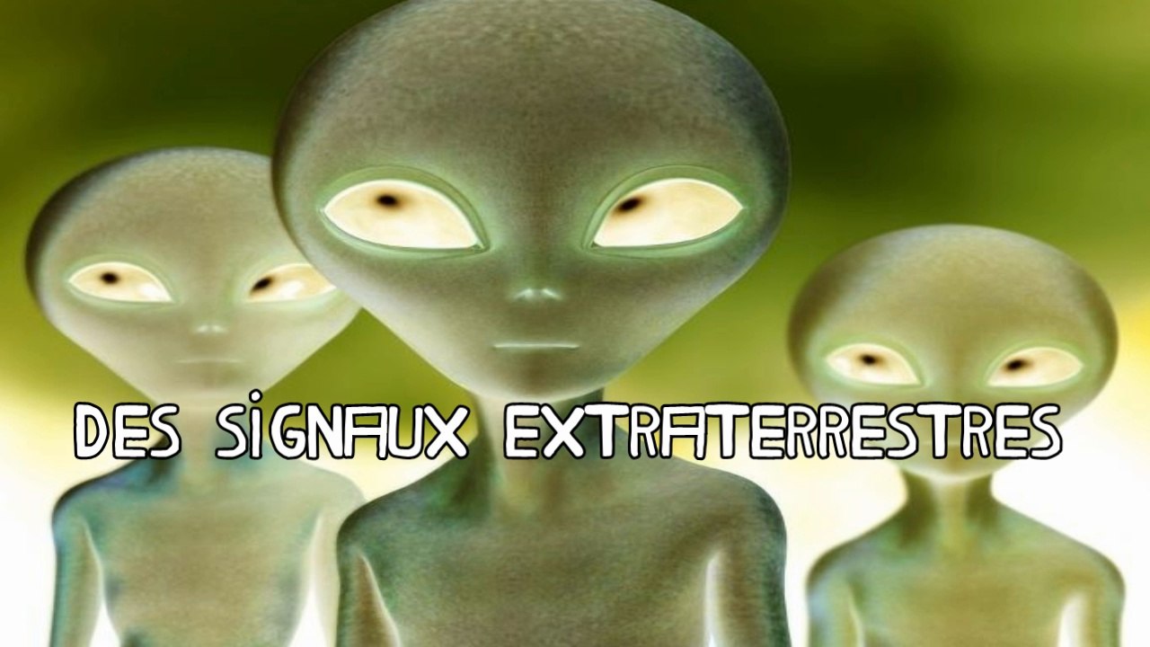 Des étranges signaux extraterrestres ?