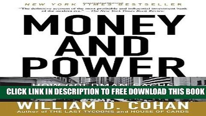 [PDF] Money and Power: How Goldman Sachs Came to Rule the World Popular Online
