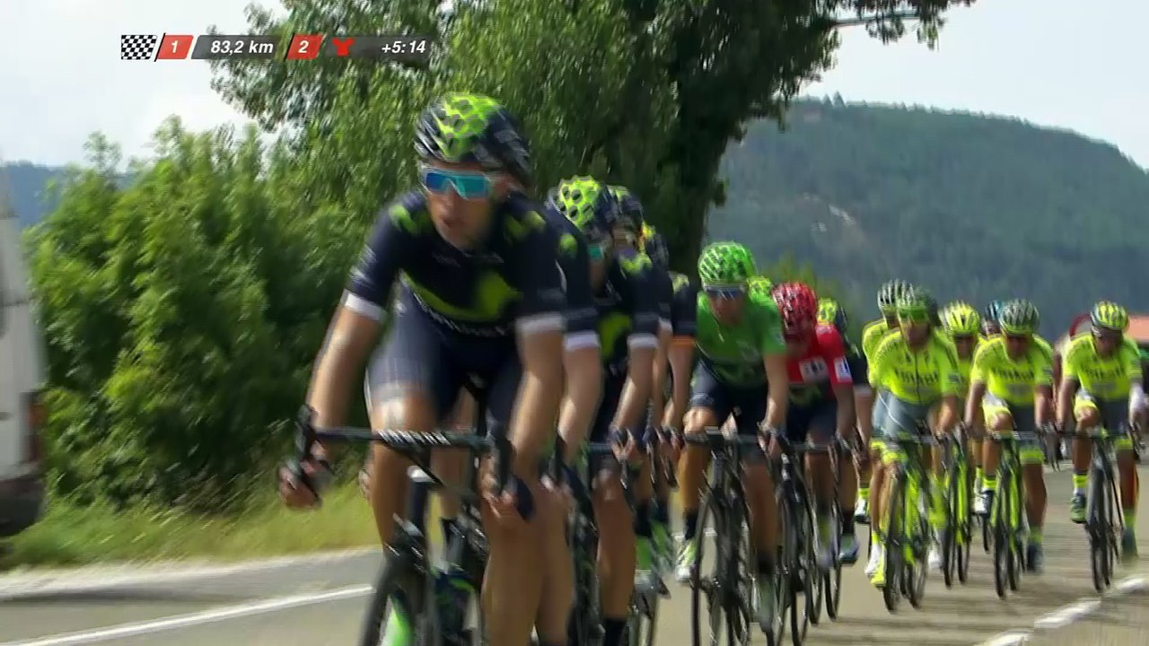 83 KM a meta / to go - Etapa 11 (Colunga. Museo Jurásico / Peña Cabarga) - La Vuelta a España 2016