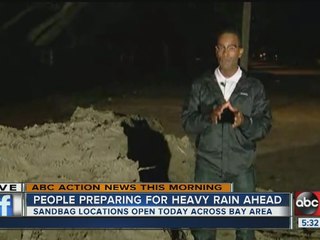 Residents preparing for potential Tropical Storm impacts in Tampa Bay area