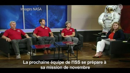 La prochaine équipe de l'ISS se prépare à sa mission de novembre