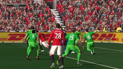 Pes 2016: Manchester United vs Sunderland