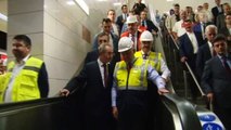 Başbakan Yıldırım, Keçiören Metrosu Test Sürüşü Yaptı