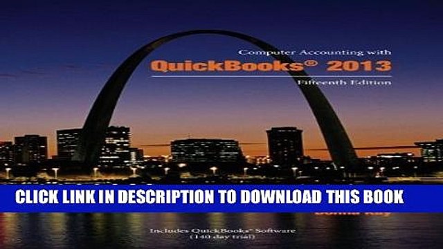 [Read PDF] Computer Accounting with QuickBooks 2013 by Kay, Donna Published by McGraw-Hill/Irwin